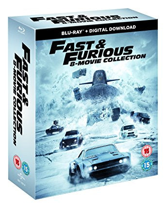 Fast Furious 8 Film Collection 1 8 Boxset BD digital