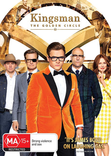 KINGSMAN, THE GOLDEN CIRCLE (DVD - Region 4)