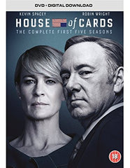 House of Cards - Season 1-5 [DVD] [2017]