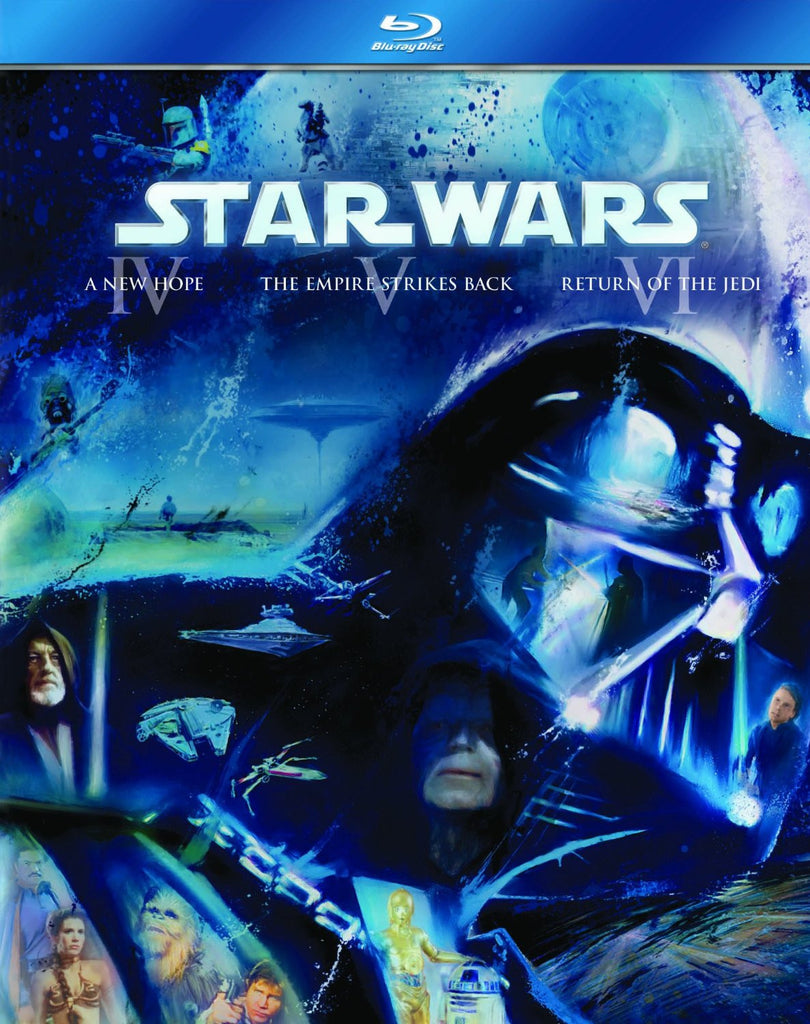 Star wars complete collection blu ray sale